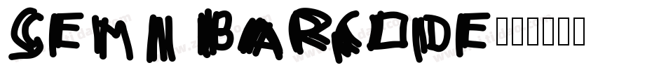 SEMI BARCODE字体转换